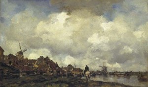 Jacob_Maris_-_Village_near_Schiedam